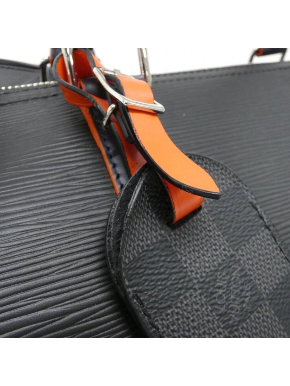 Louis Vuitton Epi Damier Graphite Keepall Bandouliere Boston Bag - Picture 5 of 10